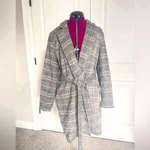 A New Day Women's Plaid Multi Coat